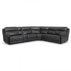 Cologne Electric Leather Corner Sofa